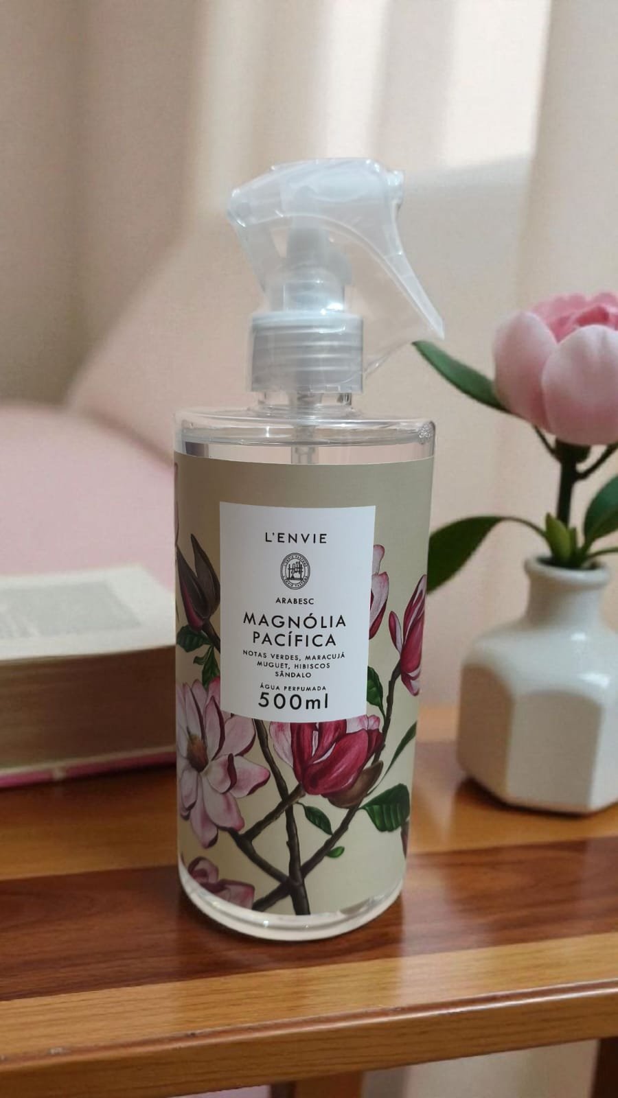 1000011257.jpg Água Perfumada Magnólia Pacífica 500ml – L’ENVIE - Imagem 2