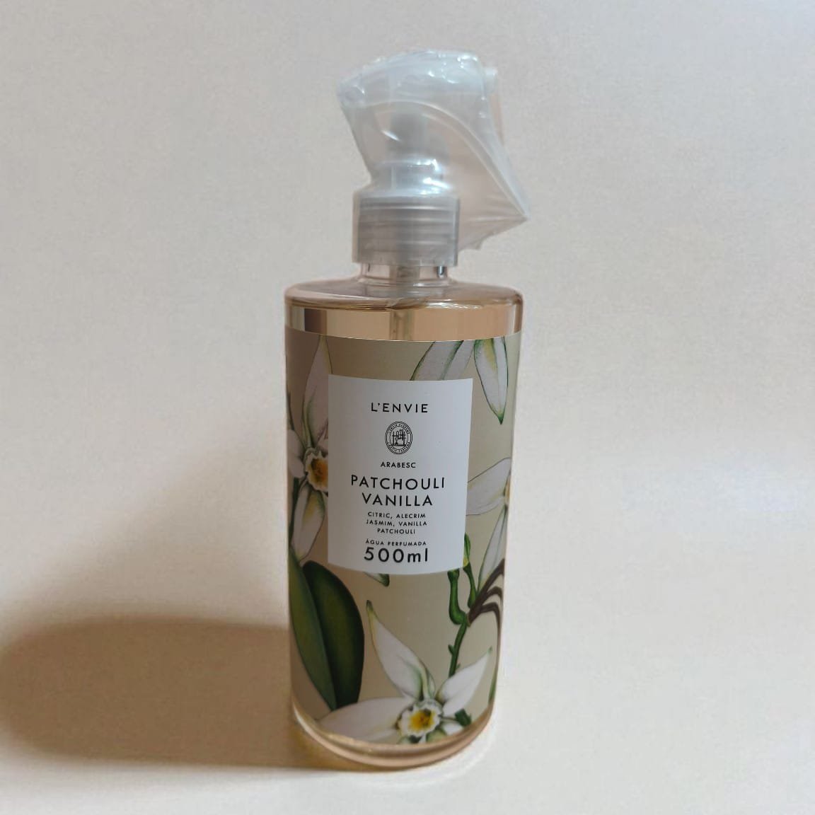 1000011275.jpg Água Perfumada Patchouli Vanilla 500ml – L’ENVIE - Imagem 1
