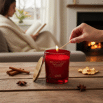 Vela Perfumada Maçã Vermelha & Canela – Edição de Natal | L’ENVIE - Imagem 2